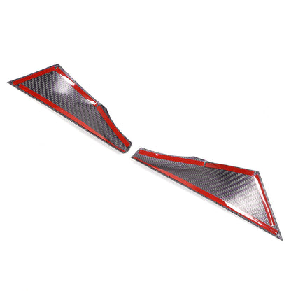Real Carbon Fiber Interior Door Handle Panel Cover Trim For BMW 5 Series G60 24+ 22