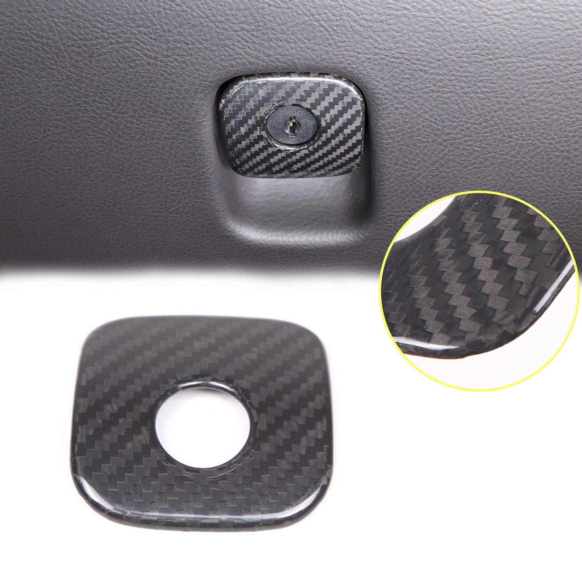 Real Carbon Fiber Interior Center Console trim For Corvette C6 2005-2013 112