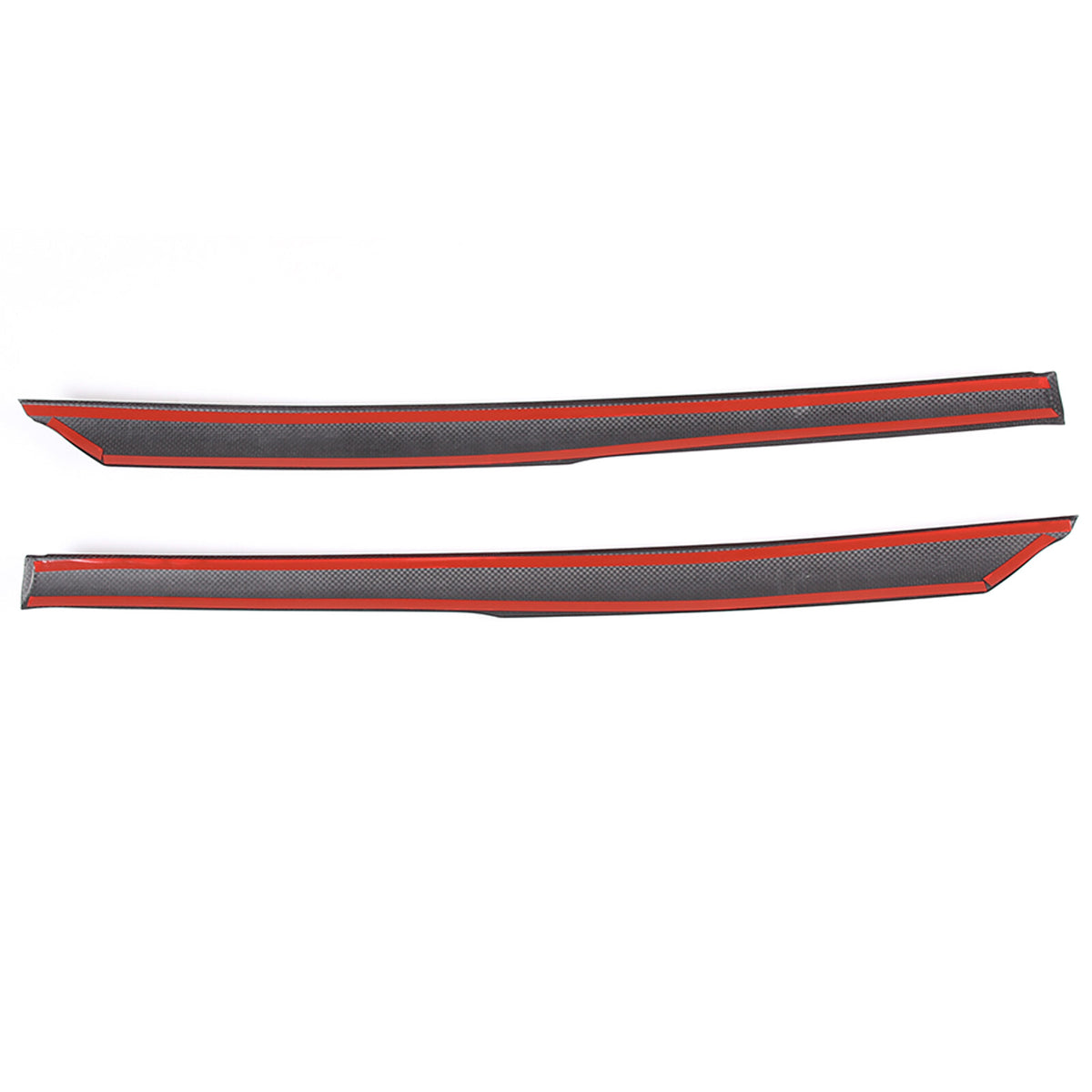 Forge Carbon Fiber Exterior Windshield A-Pillar Cover Trim For Corvette C6 05-13 15