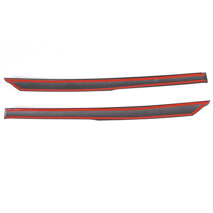 Forge Carbon Fiber Exterior Windshield A-Pillar Cover Trim For Corvette C6 05-13 15