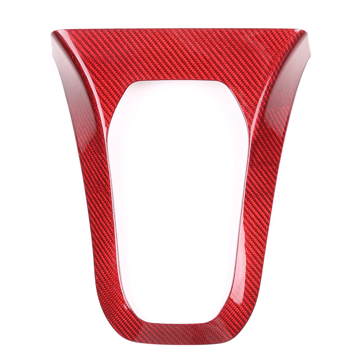 Red Real Carbon Fiber Center Dashboard Speaker Panel Trim For Toyota Supra 19+ 16