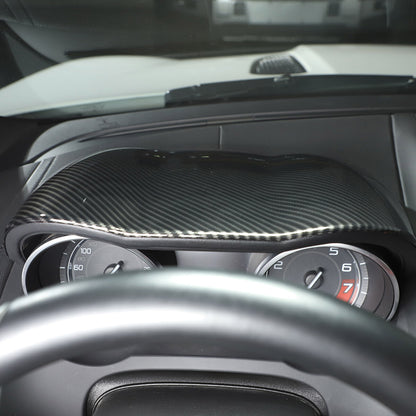 Carbon Fiber Interior Dashboard Upper Cover Trim For Jaguar F-TYPE 2013-24 US 7