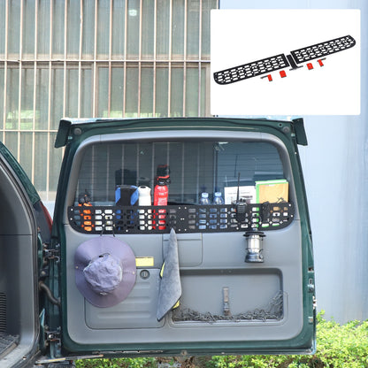 Rear Window Storage Barrier Molle Panel For Toyota Prado 2003-2009 21