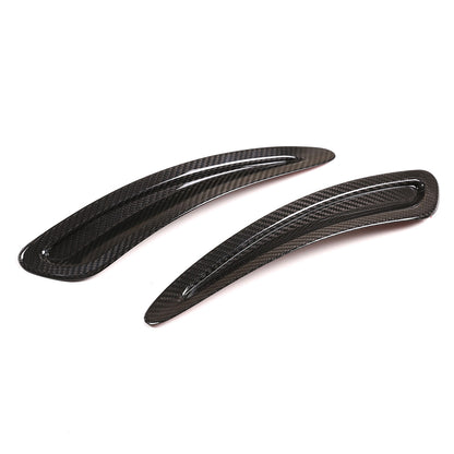 2pcs Real Carbon Fiber Side Hood Vent Covers For Toyota Supra A90 MKV 2019-24 12
