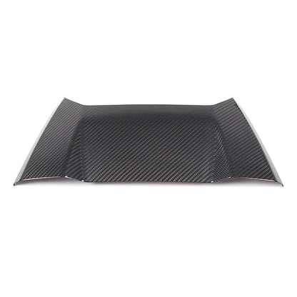 Real Carbon Fiber Wireless Charger Upper Cover Trim For C8 Corvette Coupe 1LT 14