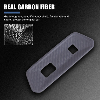 Matte Real Carbon Rear Door Tailgate Switch Cover Trim For Lotus EMIRA 2021-2025 3