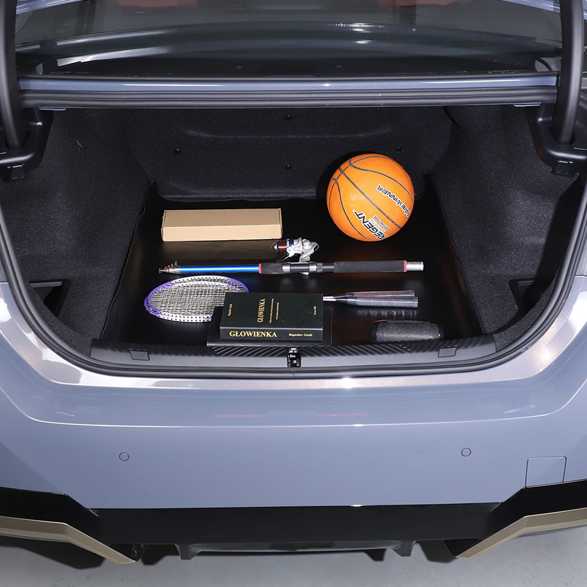 Cargo Trunk Tray Cargo Liner Rear Trunk Floor Mat For BMW 5 Series G60 i5 2024+ 15
