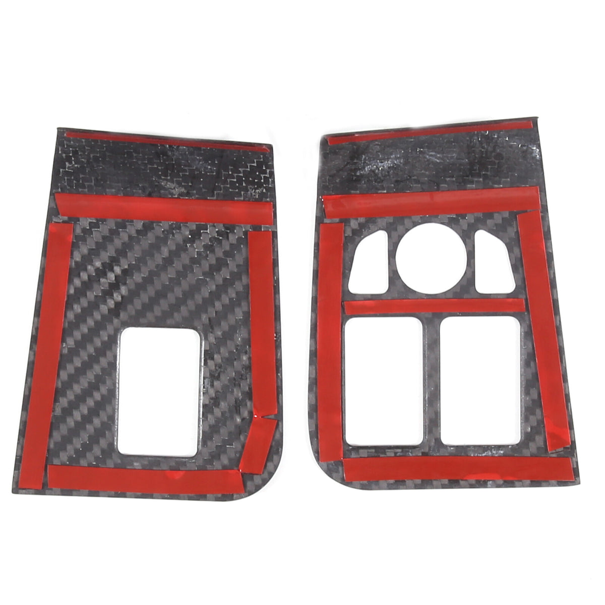 Real Carbon Fiber Interior Center Trim Cover Set Kit For Jaguar F-TYPE 2013-24 12