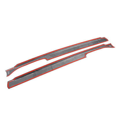 Real Carbon Fiber Center Gear Shift Side Trim For Benz G-Class W463 2019-24 6