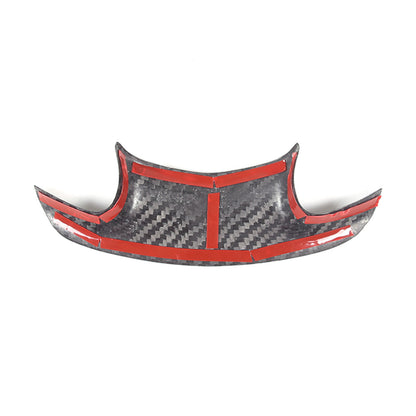 Forged Real Carbon Fiber Full Interior Set Decor Cover Trim Kit for Corvette C6 68