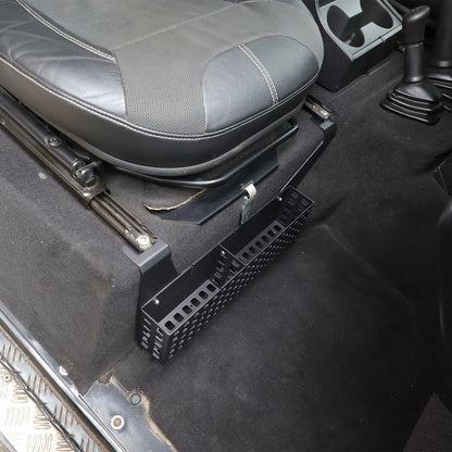 Aluminum Alloy Under Seat Storage Basket Tray For Land Rover Defender L316 04-18 14