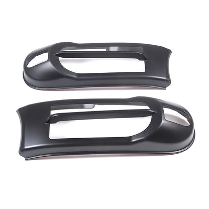 Matte Front Rear Headlight Tail Light Cover Trim Set For 07-20 Toyota FJ Cruiser 22