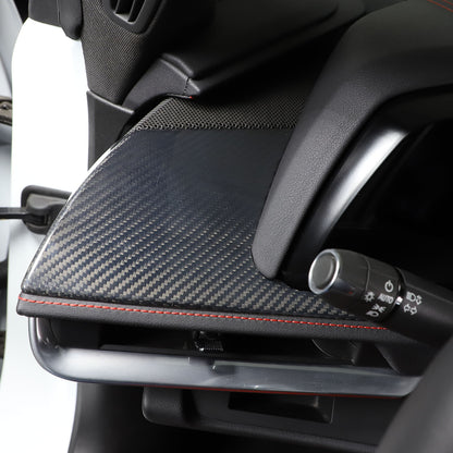 Real Carbon Fiber Driver Side Air Vent Upper Trim Cover For Corvette C8 20-25 US 15