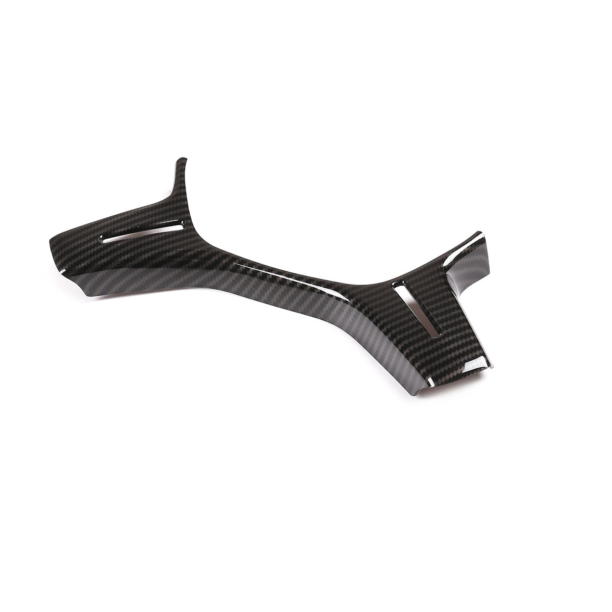 Carbon Fiber ABS Steering Wheel Trim Bezel For Benz C-Class W204 2011-2013 5