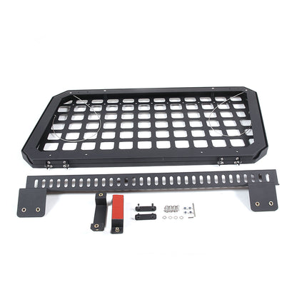 Alloy Rear Roof Climbing Ladder Rack Window Molle Panel For Hummer H2 2003-09 26