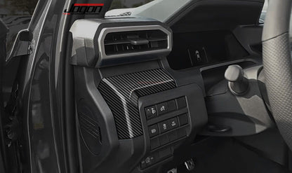 ABS Carbon Fiber Interior Full Set Panel Cover Trim Kit for Toyota Tacoma 24-26 - Styles 1-5 74