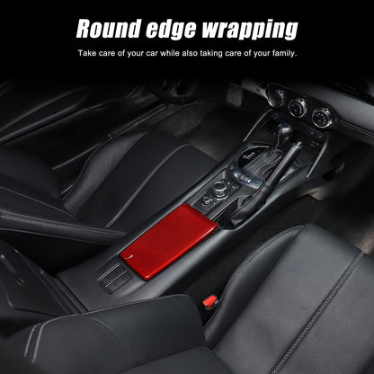 Real Carbon Fiber Center Console Armrest Box Cover Trim For Mazda MX-5 Miata 16+ 9