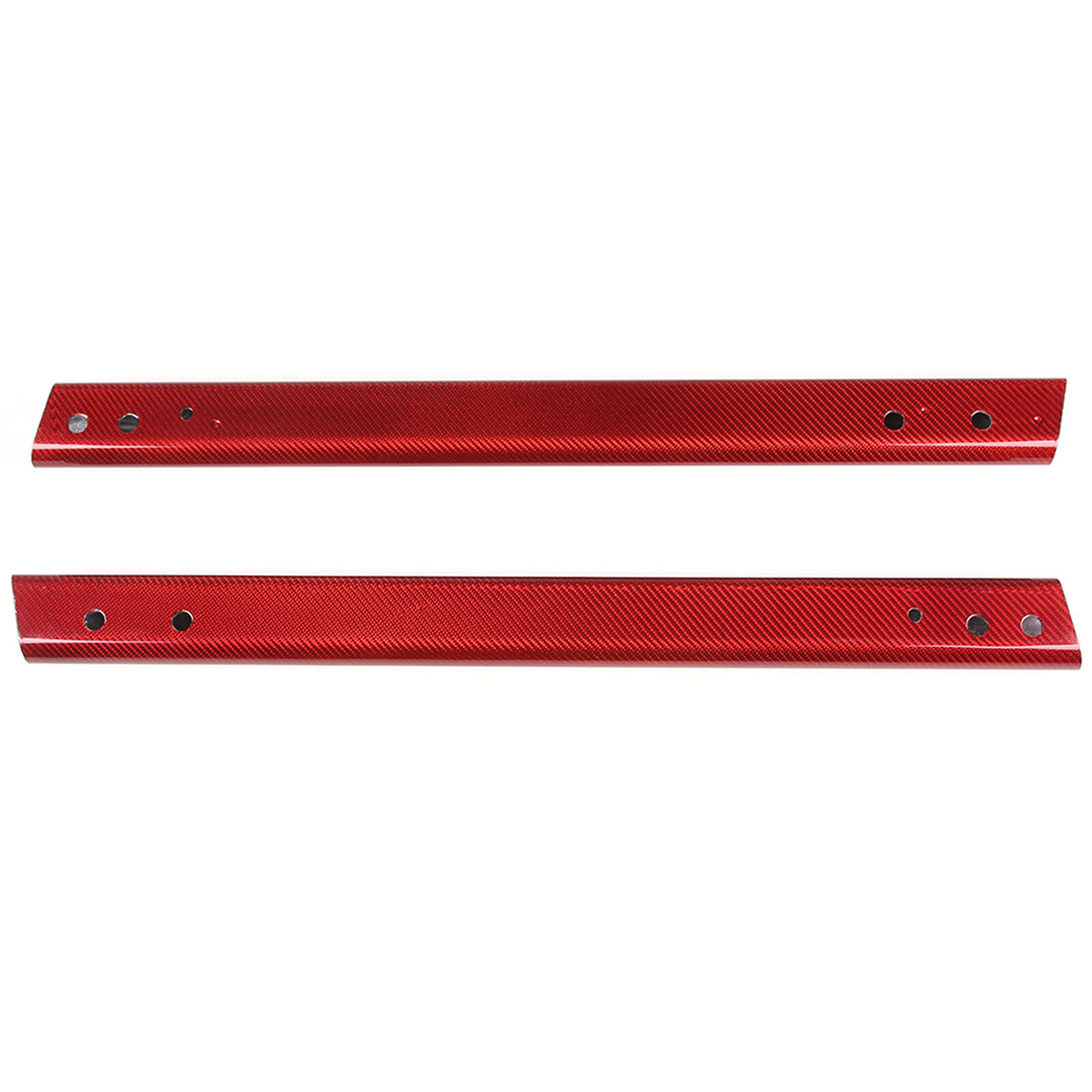Red Carbon fiber Engine Bay Crossmember Panel Trim Cover For Corvette C8 20-26 9