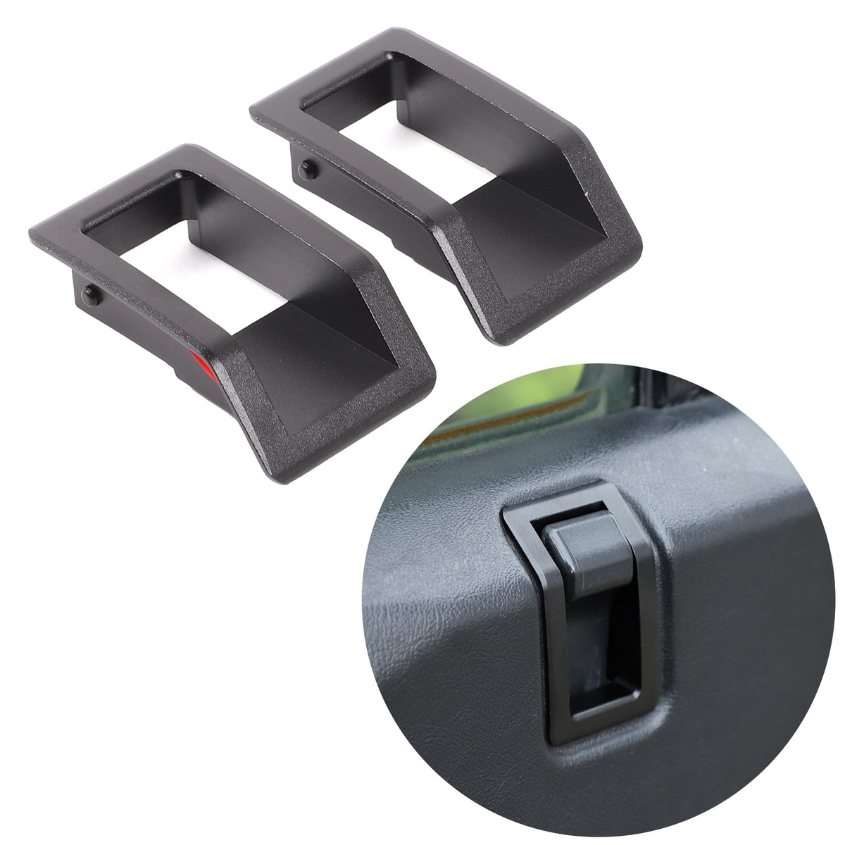 Aluminum Door Latch Outer Trim Cover For Land Rover Defender 90 L316 2004-2018 8