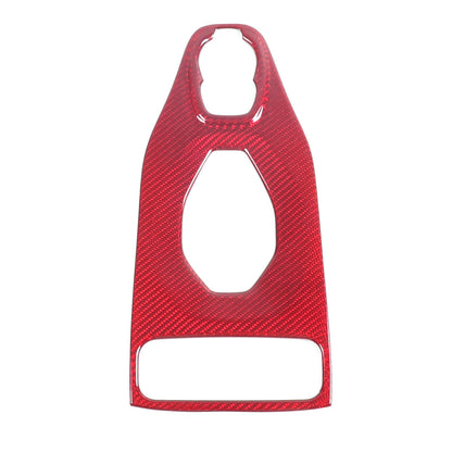 Red Real Carbon Fiber Center Gear Trim Cover For Lotus EMIRA V6 AT 2021-2025 15