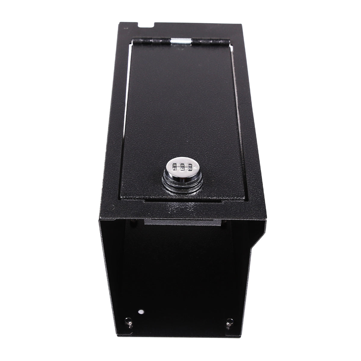 For Toyota Tundra 2014-21 Center Console Small Safe GUN Storage Lock Box W/ TRAY 9