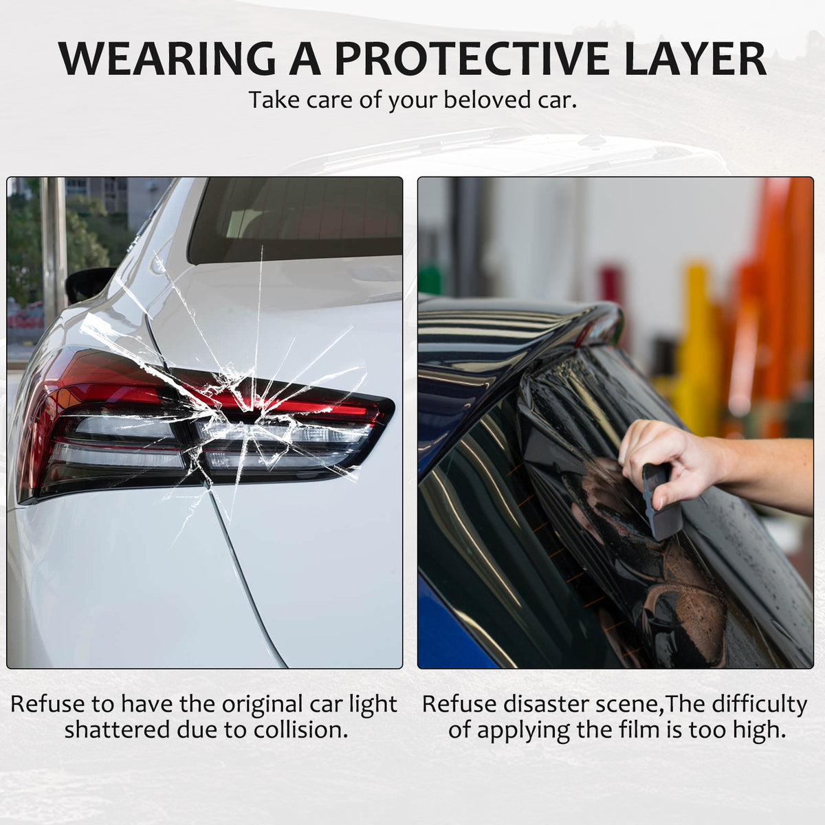 Smoked Rear Tail Light Guard Cover Trim For Maserati Ghibli 2021-24 US 20