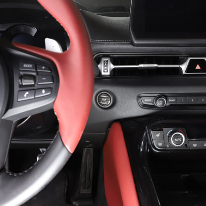 Real Carbon Fiber Full Interior Set Decor Trim Kit For Toyota Supra A90 MK5 19+ 88