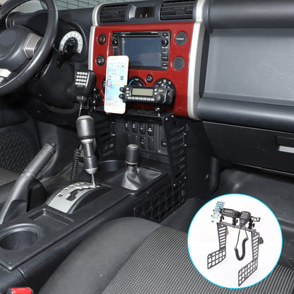 Center Console Molle Panels Digital Device Mount For Toyota FJ Cruiser 2007-2021 16