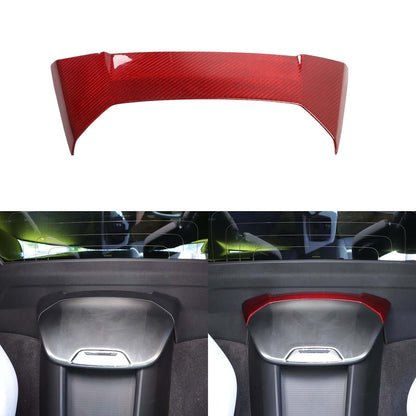 Red Real Carbon Fiber Interior Full Decor Cover Trim Kit for Corvette C8 2020-25 - Variants 31-32 18