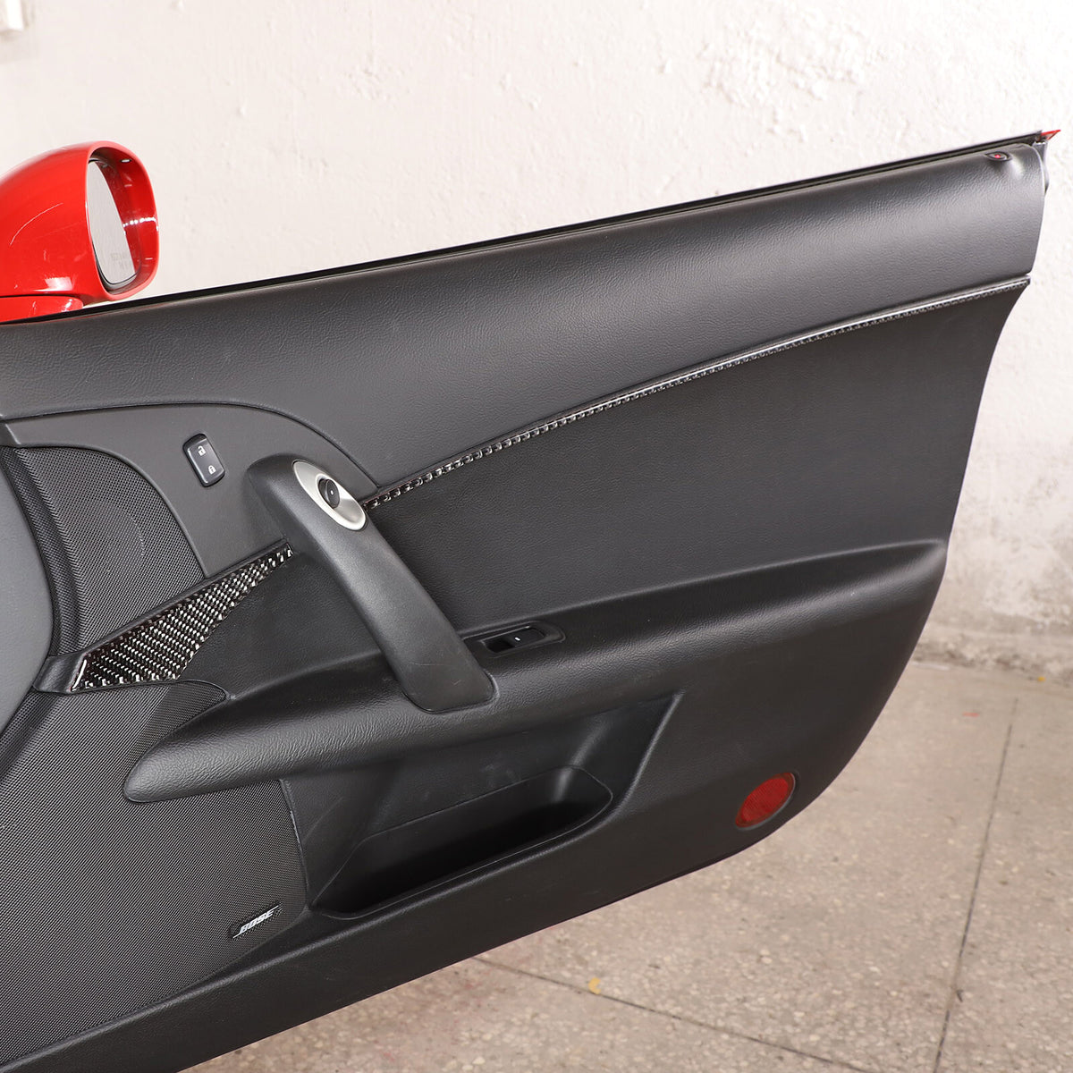 Carbon Fiber Inner Door Panel Waistline Trim Sticker For Corvette C6 2005-13 US 9