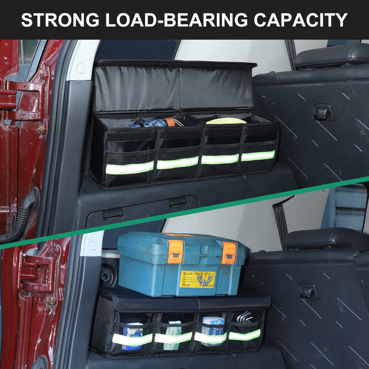 Trunk Cargo Left Side Storage Organizer Box For Toyota FJ Cruiser 2007-2021 20