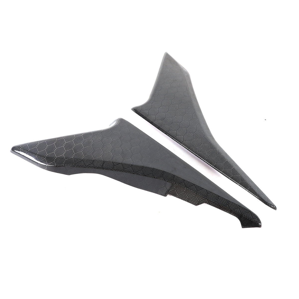 Real Honeycomb Carbon Fiber Interior Door Panel Cover Trim For Corvette C8 20-26 3