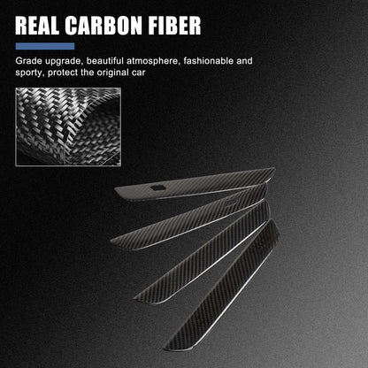 Real Carbon Fiber Outer Door Handle Trim For BMW 4 series G23 430i 440i 2022-23 6