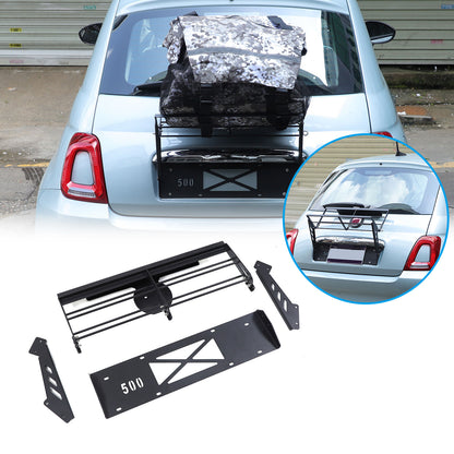 Hitch Mount Cargo Carrier Basket Rear Rack For Fiat 500 2010-2024 23
