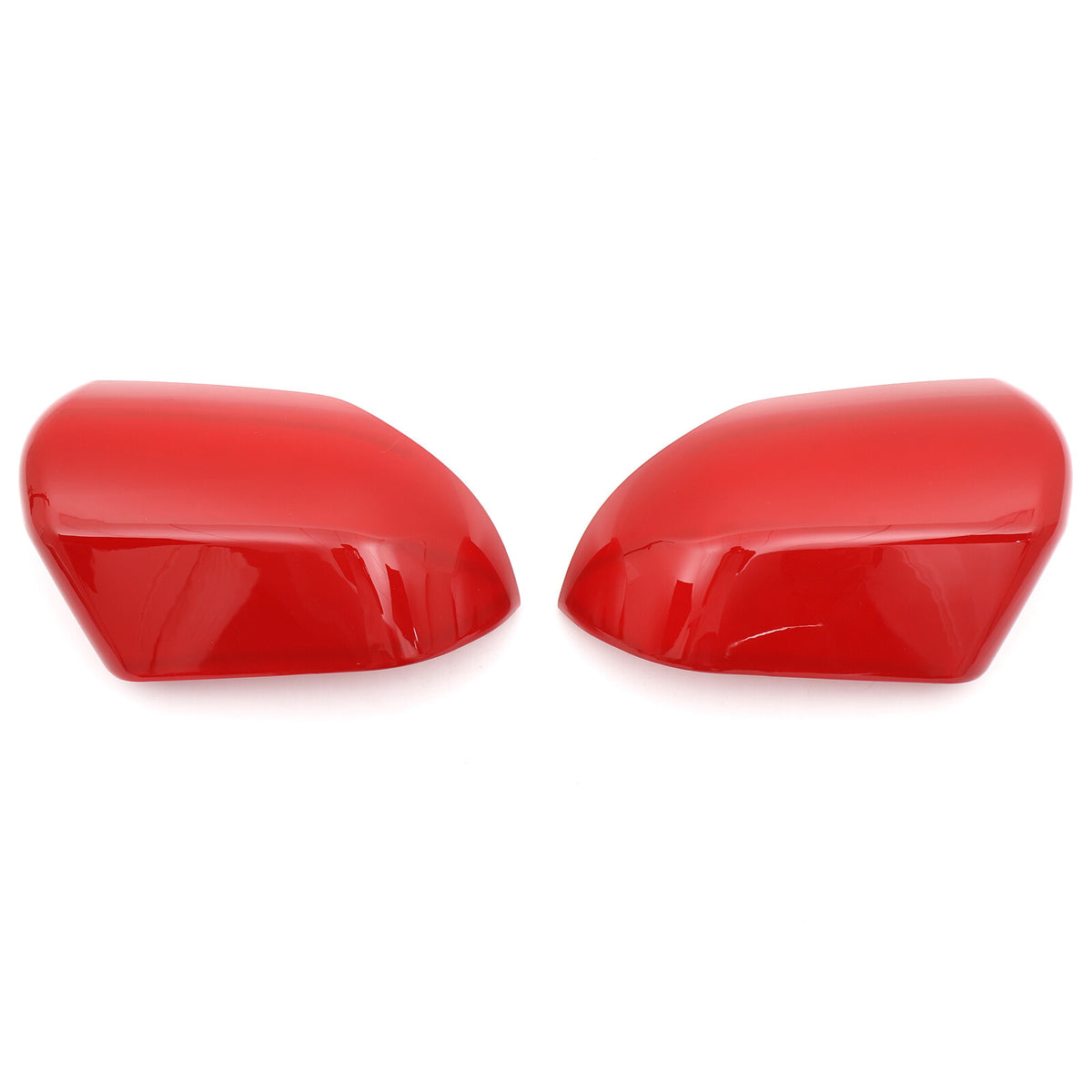 Red ABS Side Mirror Cover Trim with Turn Signal For Toyota Tundra/Sequoia 22+ US 16