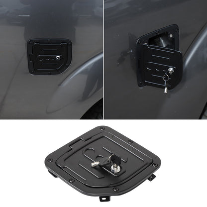 Alloy Steel Fuel Tank Cap Anti-Theft Lock For Nissan Frontier King Cab 2009-17 13