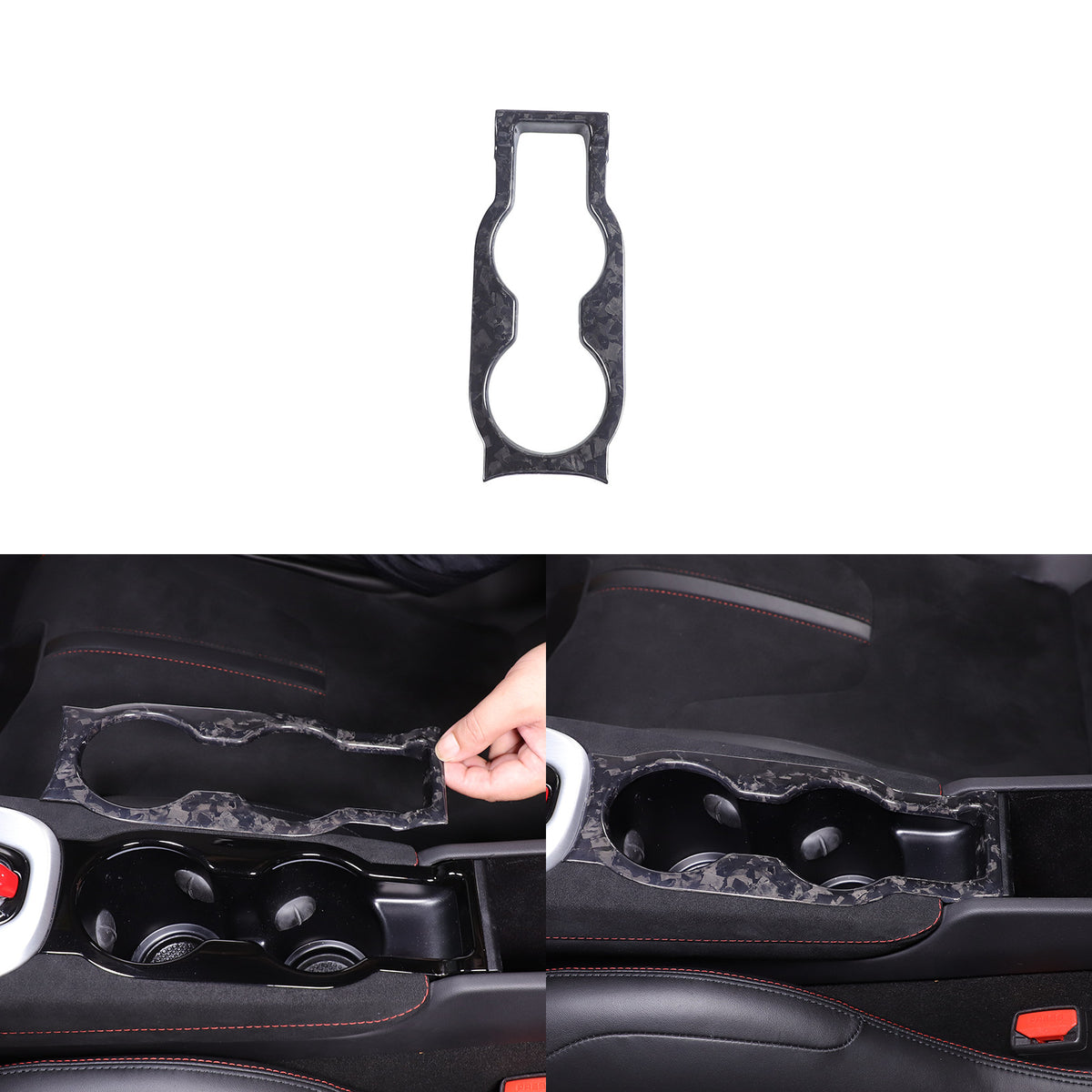 Forged Carbon Fiber Interior Center Console Cover Trim For Lotus EMIRA 2021-25 7