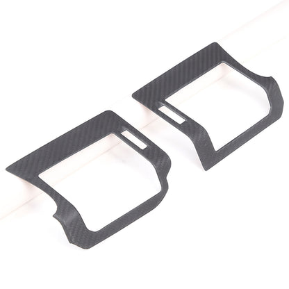 Matte Carbon Fiber Side Air Vent Outlet Panel Cover For LR Defender 2020-2024 14