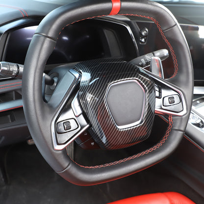 Carbon Fiber ABS Interior Full Decor Cover Trim Kit For Corvette C8 2020-2025 - Styles 51-55 28