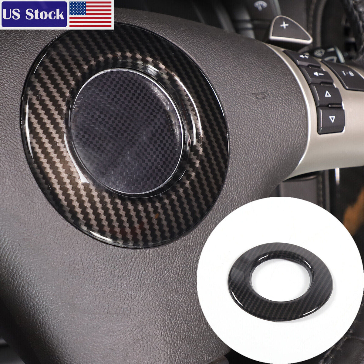 ABS Carbon Fiber Full Interior Trim Cover Set Kit For Corvette C6 2005-13 US 5
