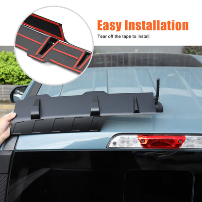 Matte Black ABS Roof Rear Spoiler Trim For Ford Maverick 2022+ US 15