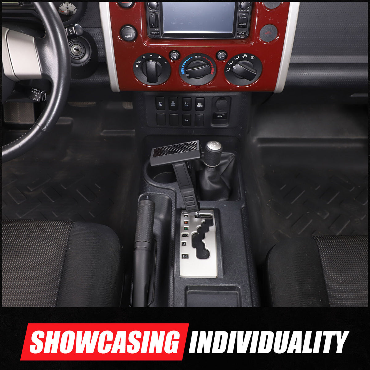 Replacement Black Airplane Style Gear Knob head for Toyota FJ Cruiser 2007-21 4