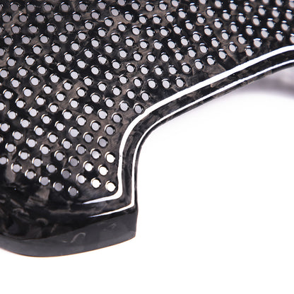 Forged Carbon Fiber Rear Charger Speaker Cover Trim For Corvette C8 Coupe 20-26 5