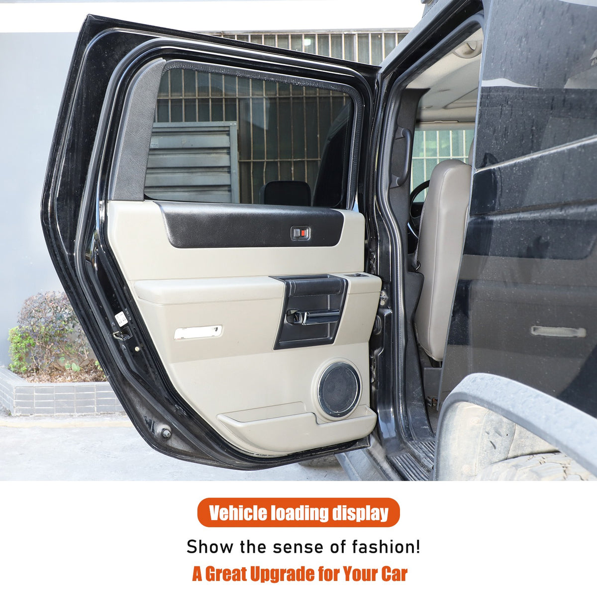 Silver Chrome Exterior Door Handle Mirror Hood Vent Trim Kit For Hummer H2 03-09 165