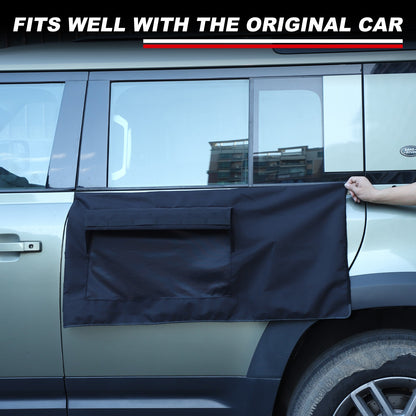 Rear Door Window Sun Shade Cover For Land Rover Defender L663 2020+ US 6