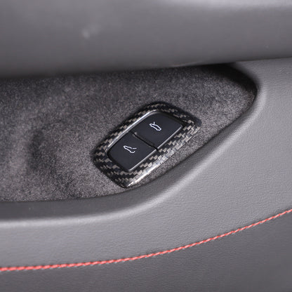 Real Dry Carbon Fiber Full Interior Center Set Trim Kit For Corvette C8 20-25 US - Styles 1-5 58