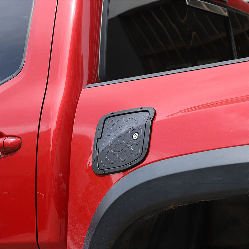 Flower Locking Fuel Door Gas Tank Cap Cover Lock Key For Toyota Tacoma 2016-23 10