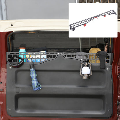 Steel Rear Window Storage Fence Molle Panel For Toyota FJ Cruiser 2007-21 17