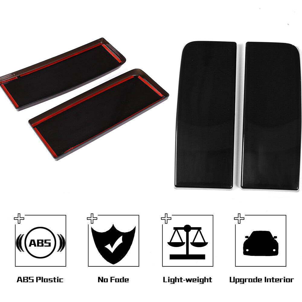18pcs Smoked Front Rear Side Tail Light Roof Light Trim Cover For Hummer H2 17