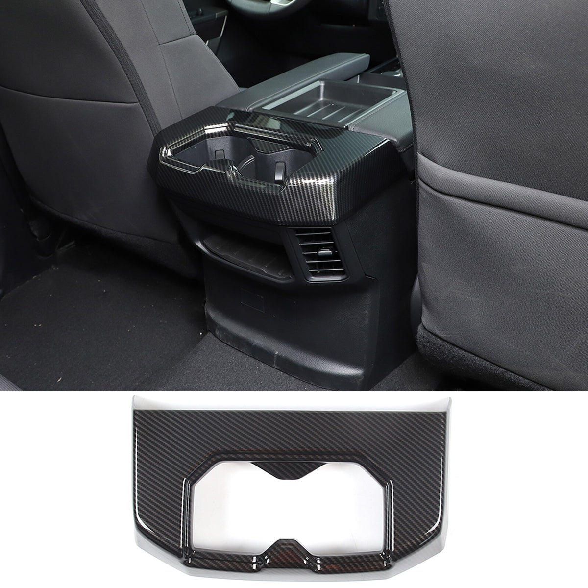 ABS Carbon Fiber Interior Set Cover Trim Kit For Toyota Tundra Sequoia SR 22+ - Styles 1-5 87